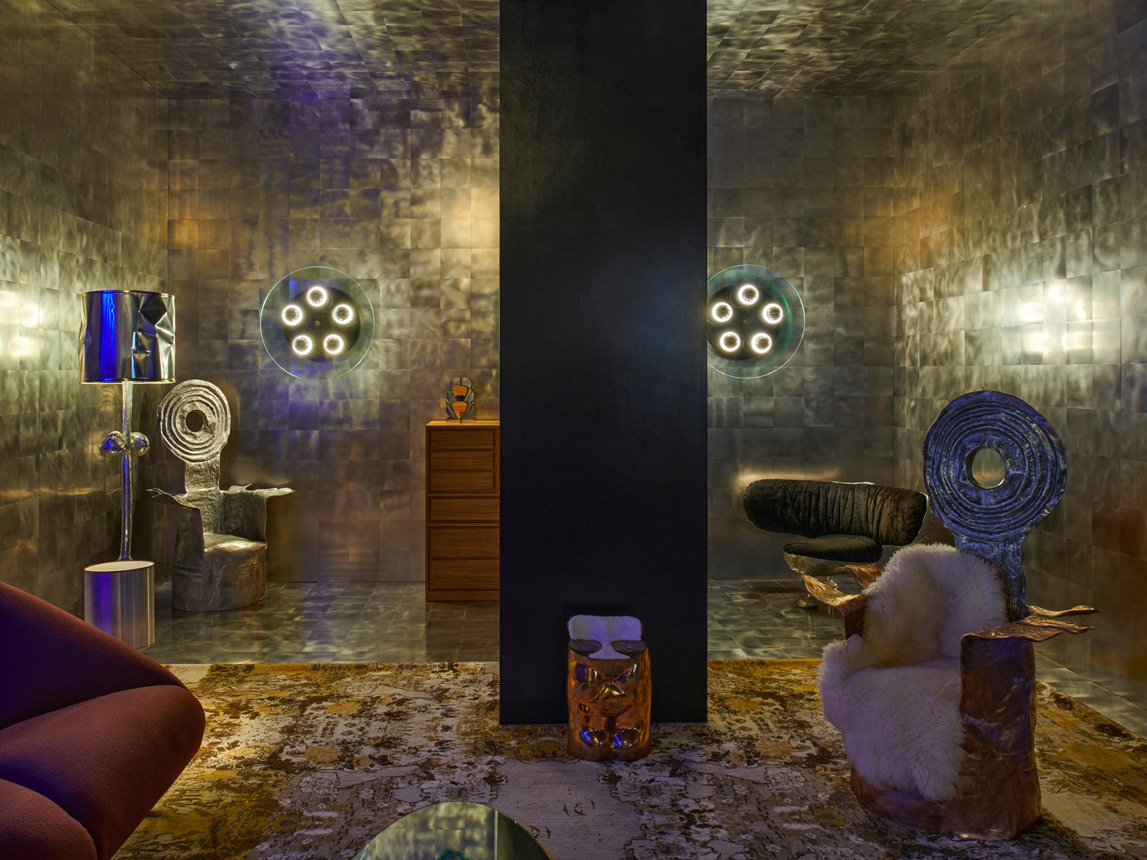 Fauteuil Margarita en bronze par Roberto Matta Paradisoterrestre Edition en vente 8