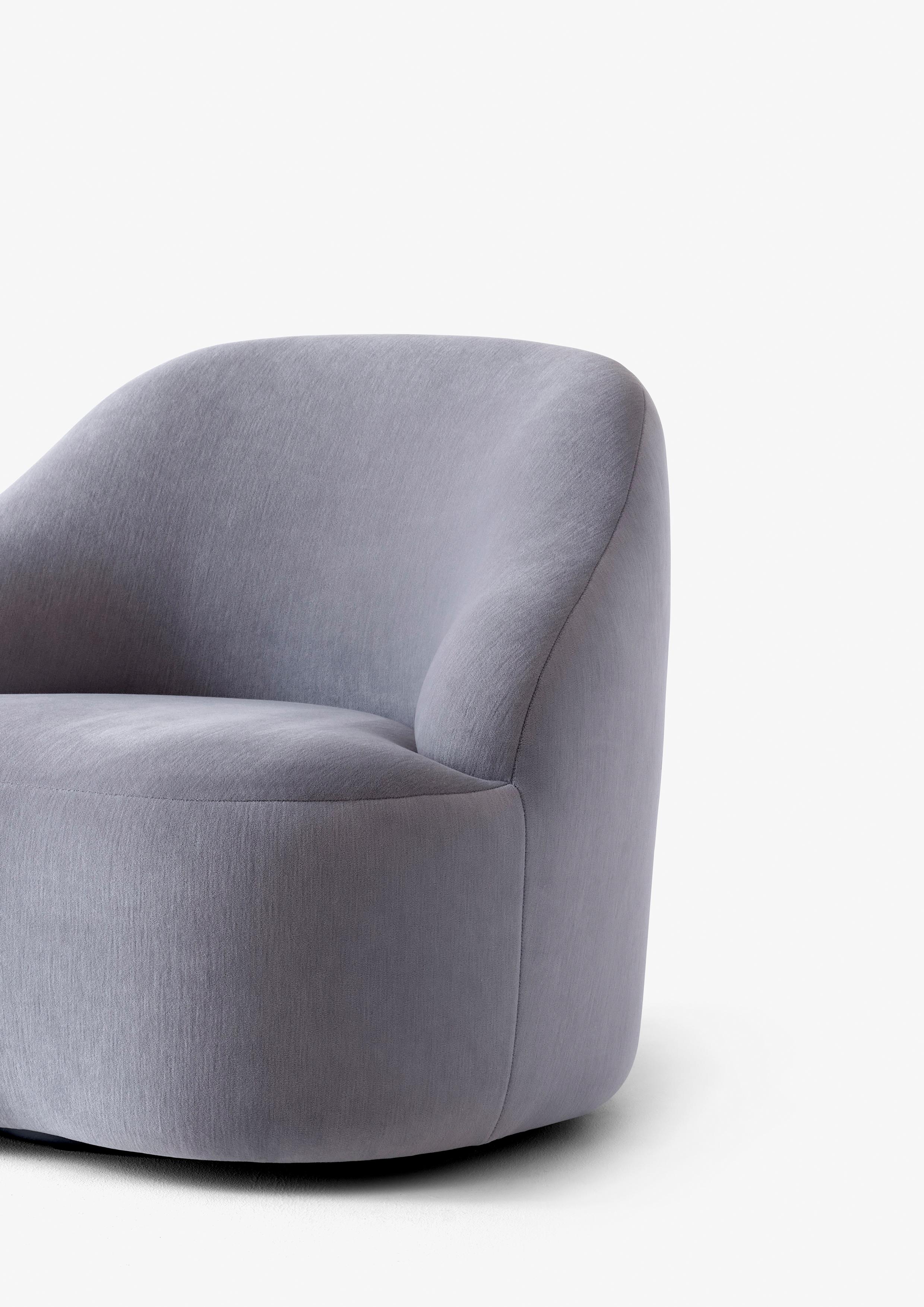 Tissu Chaise longue Margas LC2-Kvadrat Gentle 133 de Louise Liljencrantz pour &Tradition en vente