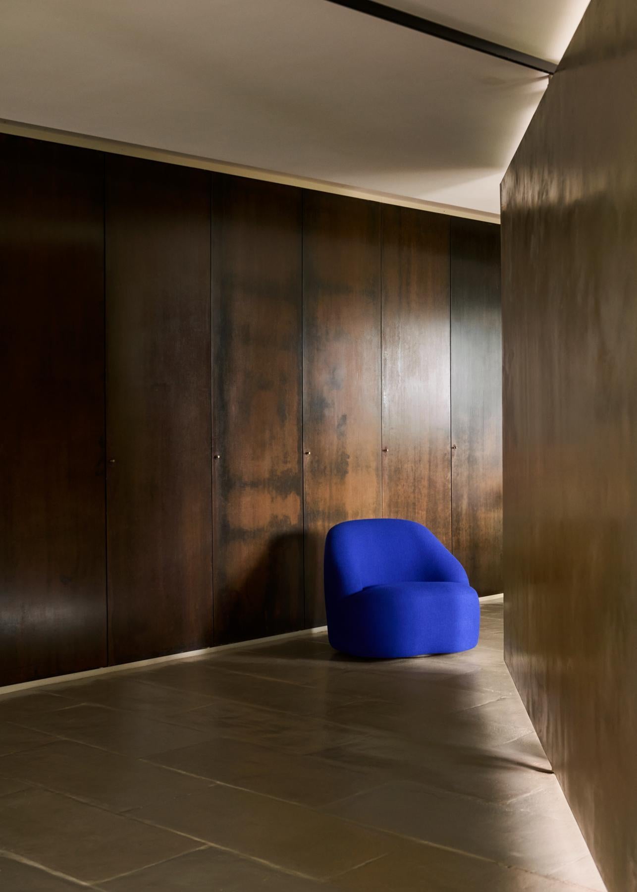 Silla de salón Margas LC2, Kvadrat Hallingdal 0753, de  Louise Liljencrantz para &T en venta 1