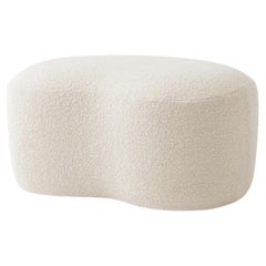Margas LC5 Pouf - Karakorum 001 and Black Base -  by Louise Liljencrantz