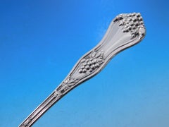 Ensemble de couverts en argent sterling 12 services 51 pièces raisins de table Margaux par Towle