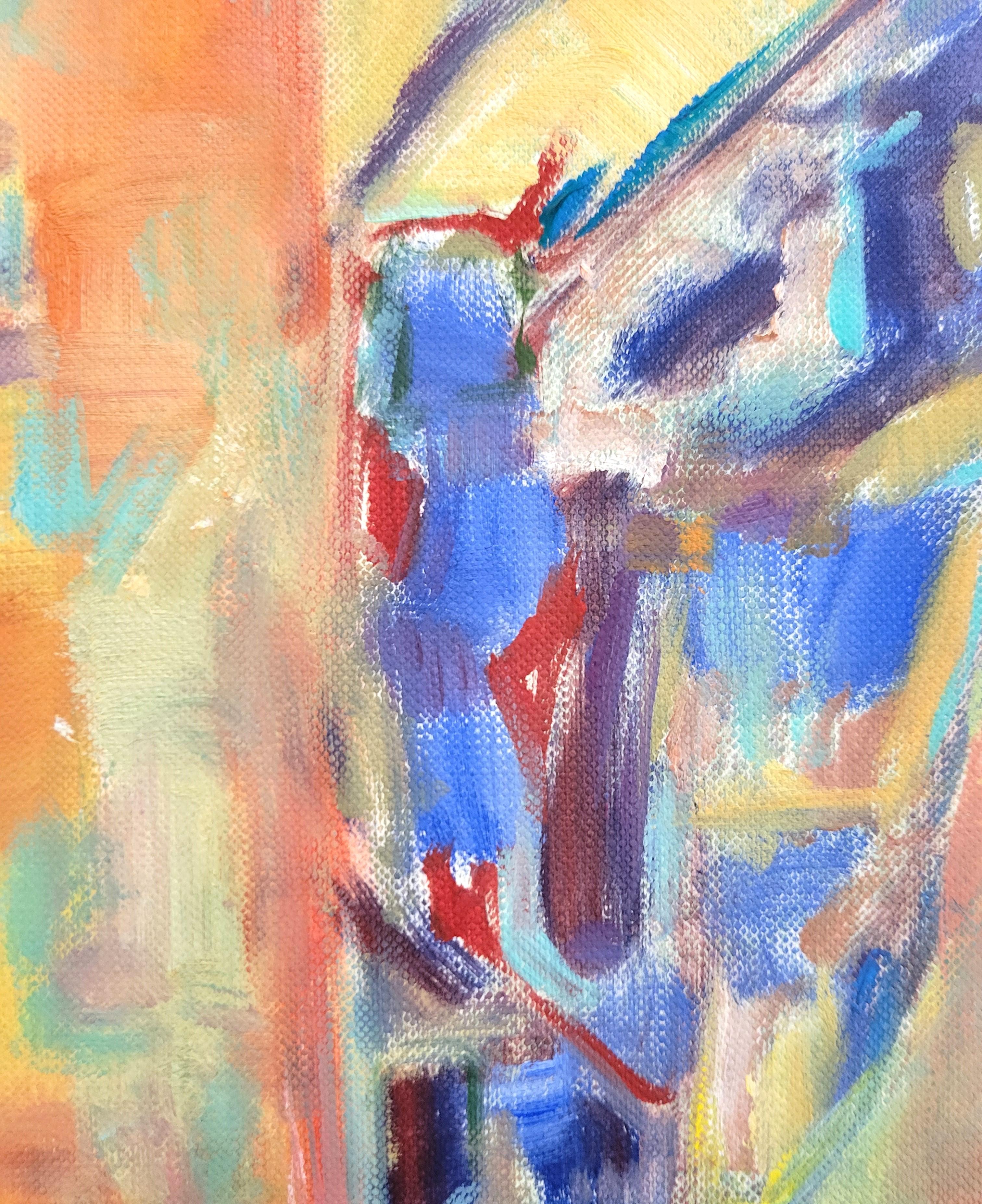 Metamorfosis /// Pintura al óleo expresionista abstracta contemporánea Artista femenina 6