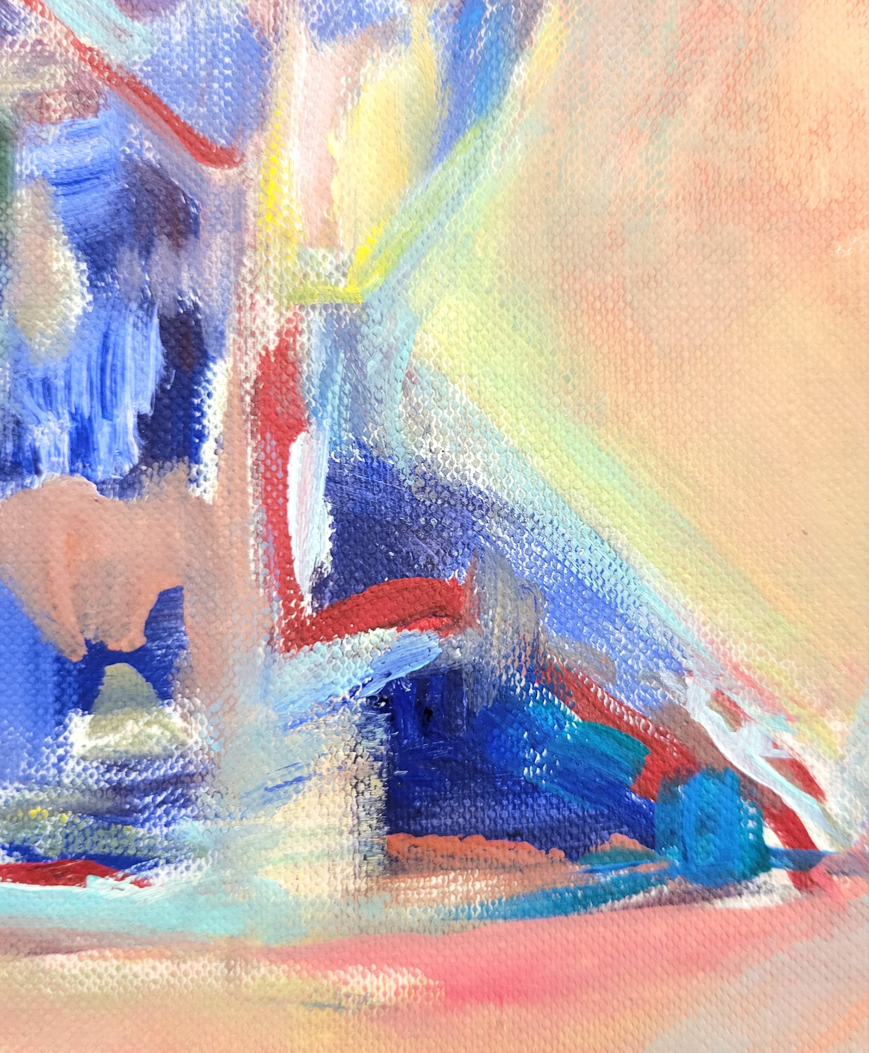 Metamorfosis /// Pintura al óleo expresionista abstracta contemporánea Artista femenina 8