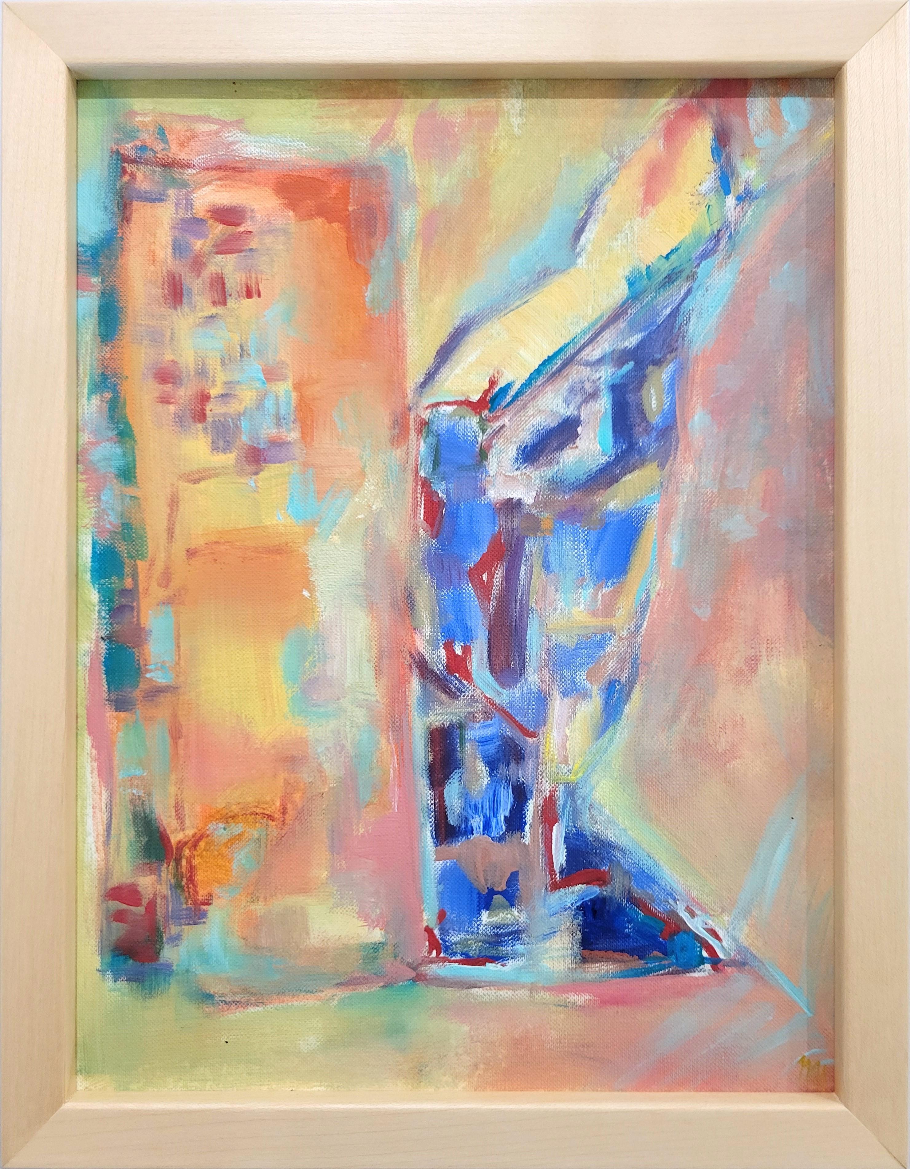 Metamorfosis /// Pintura al óleo expresionista abstracta contemporánea Artista femenina - Painting de Margaux Halloran