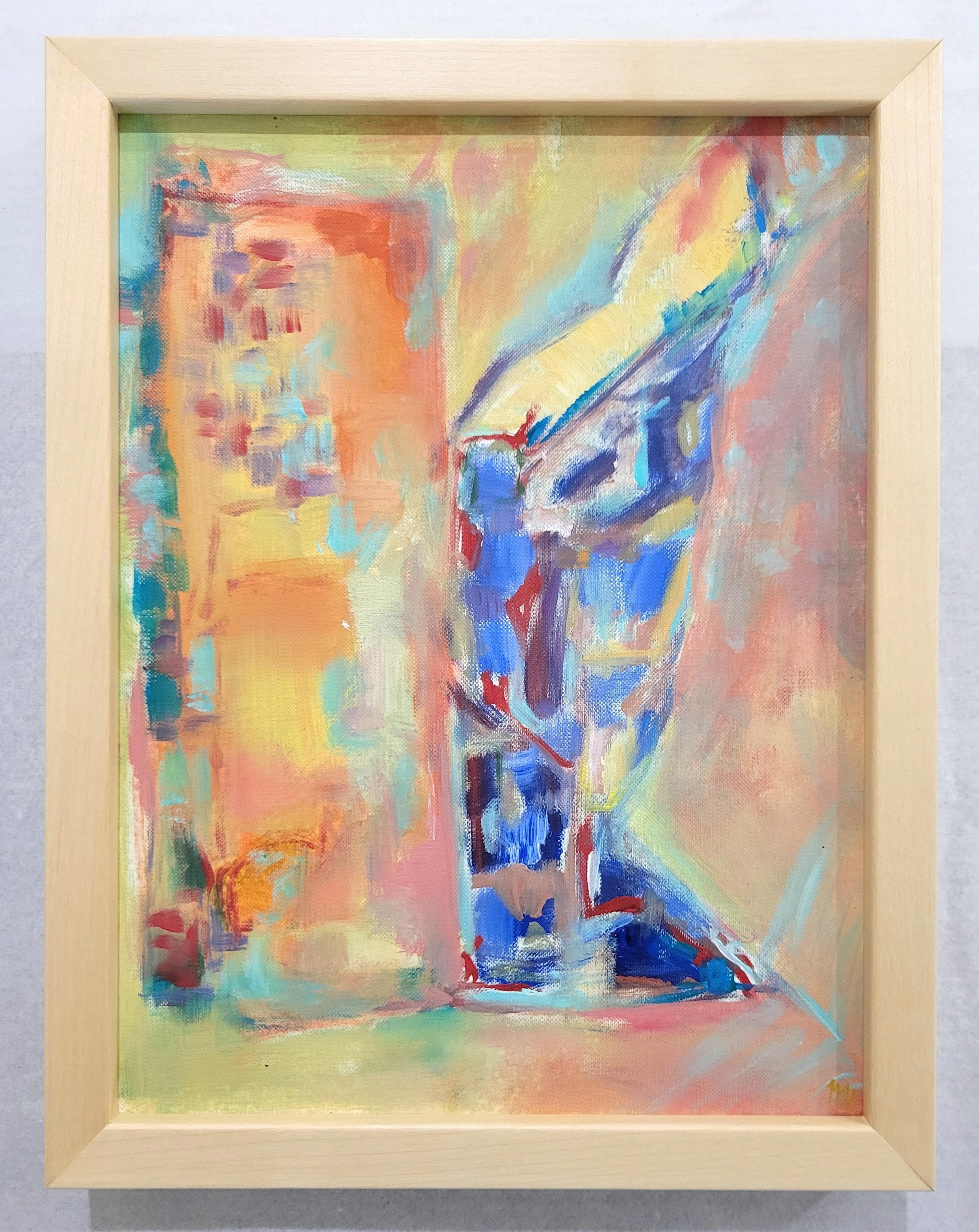 Metamorfosis /// Pintura al óleo expresionista abstracta contemporánea Artista femenina - Painting Expresionismo abstracto de Margaux Halloran