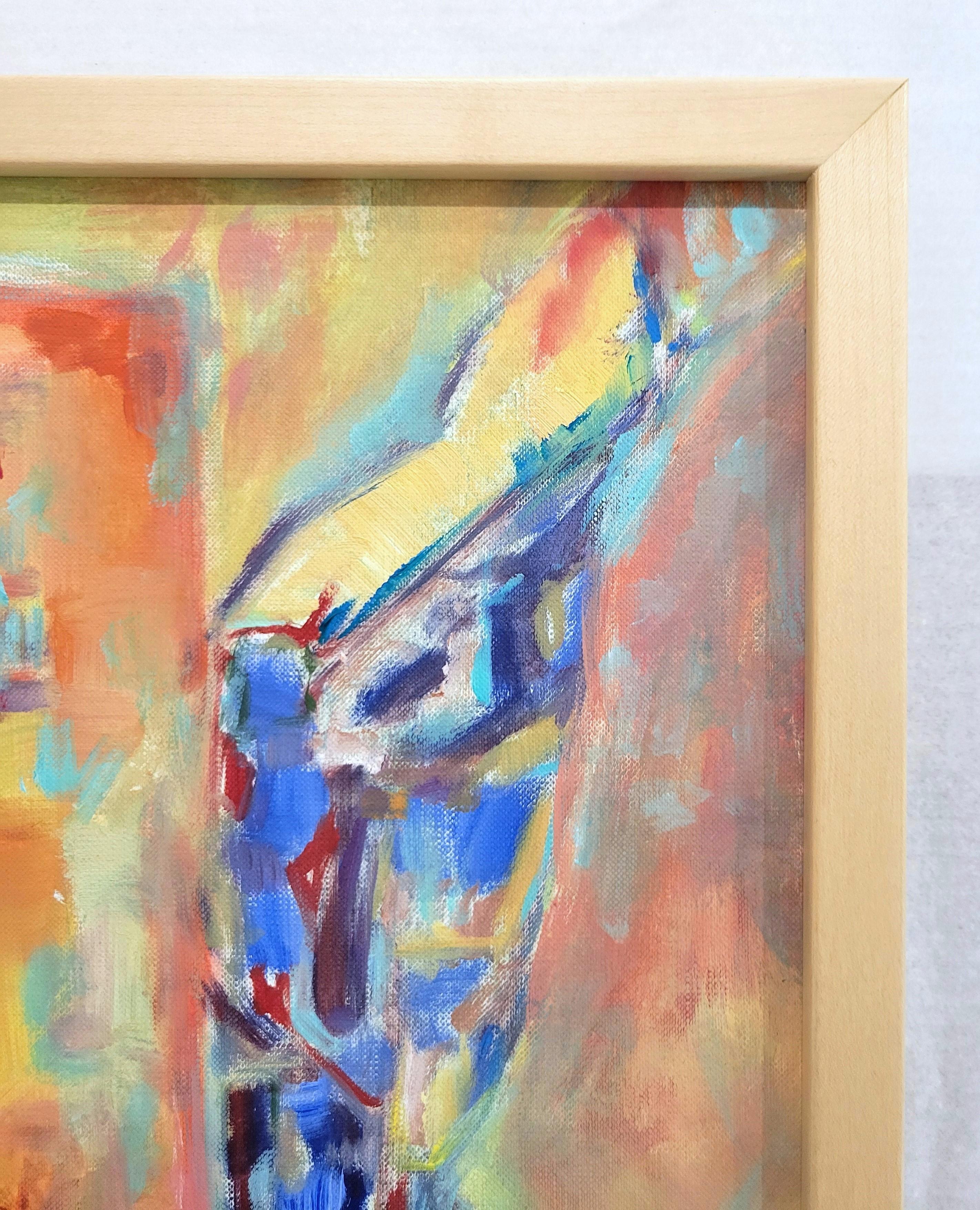 Metamorfosis /// Pintura al óleo expresionista abstracta contemporánea Artista femenina 1