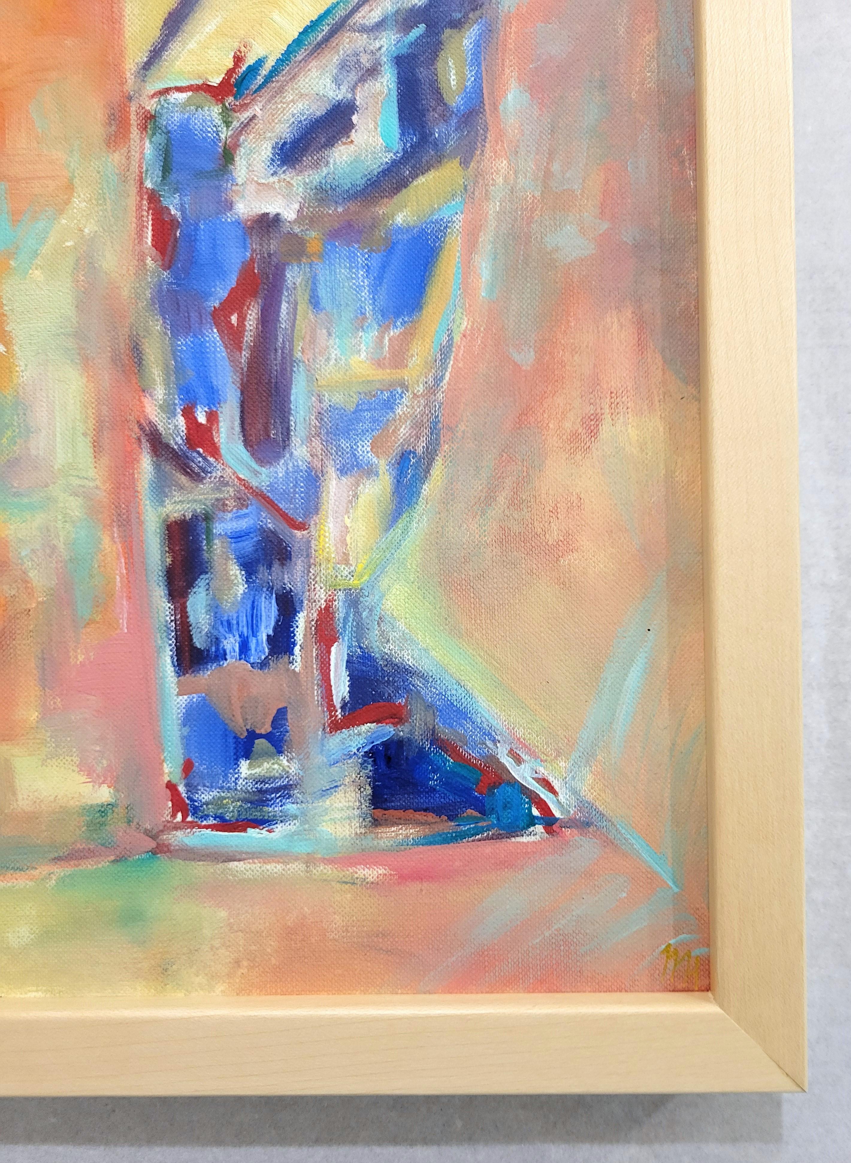 Metamorfosis /// Pintura al óleo expresionista abstracta contemporánea Artista femenina 2