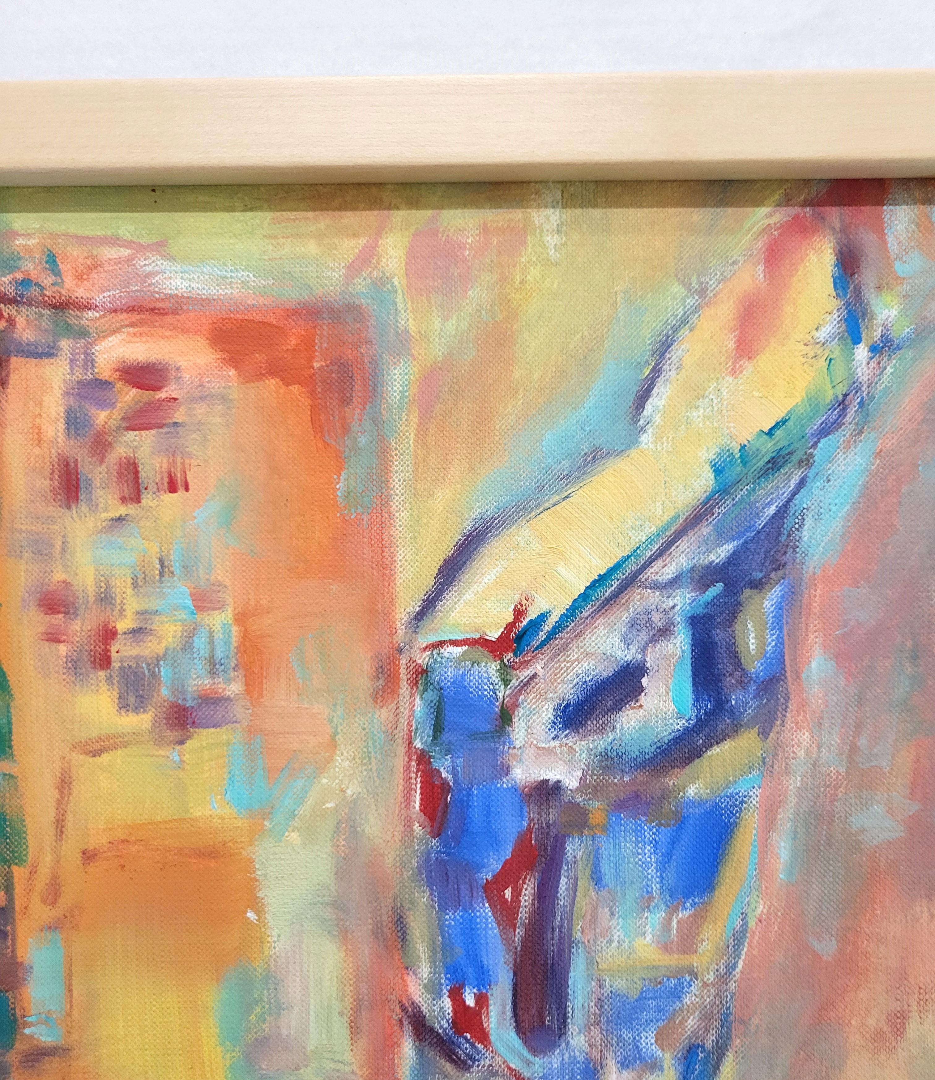 Metamorfosis /// Pintura al óleo expresionista abstracta contemporánea Artista femenina 3