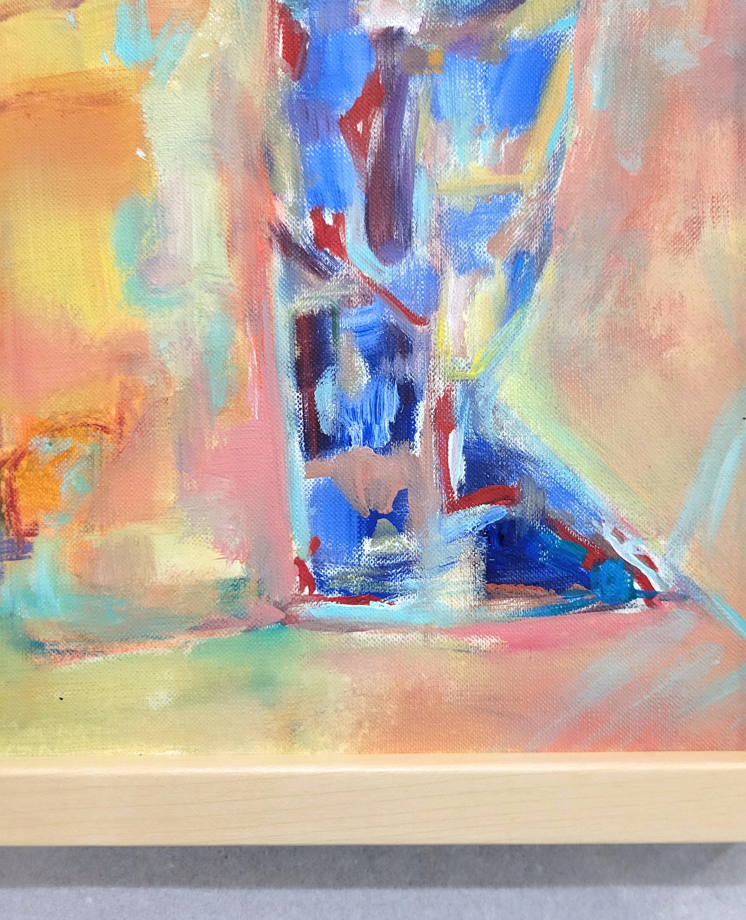 Metamorfosis /// Pintura al óleo expresionista abstracta contemporánea Artista femenina 4