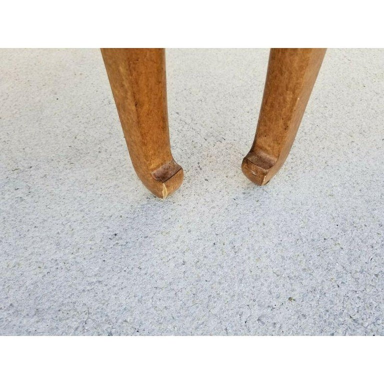 Marge Carson Elephant Legged Side End Tables For Sale at 1stDibs