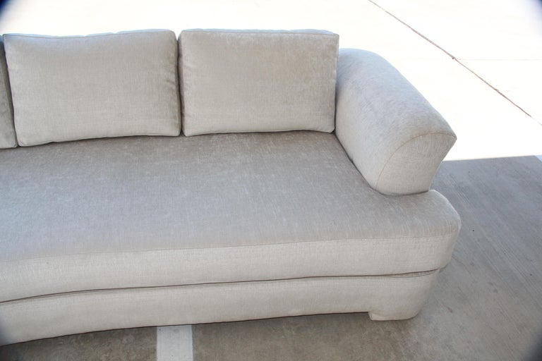 Marge Carson Hollywood Regency Sofa and Chairs Redone in Knoll Summit