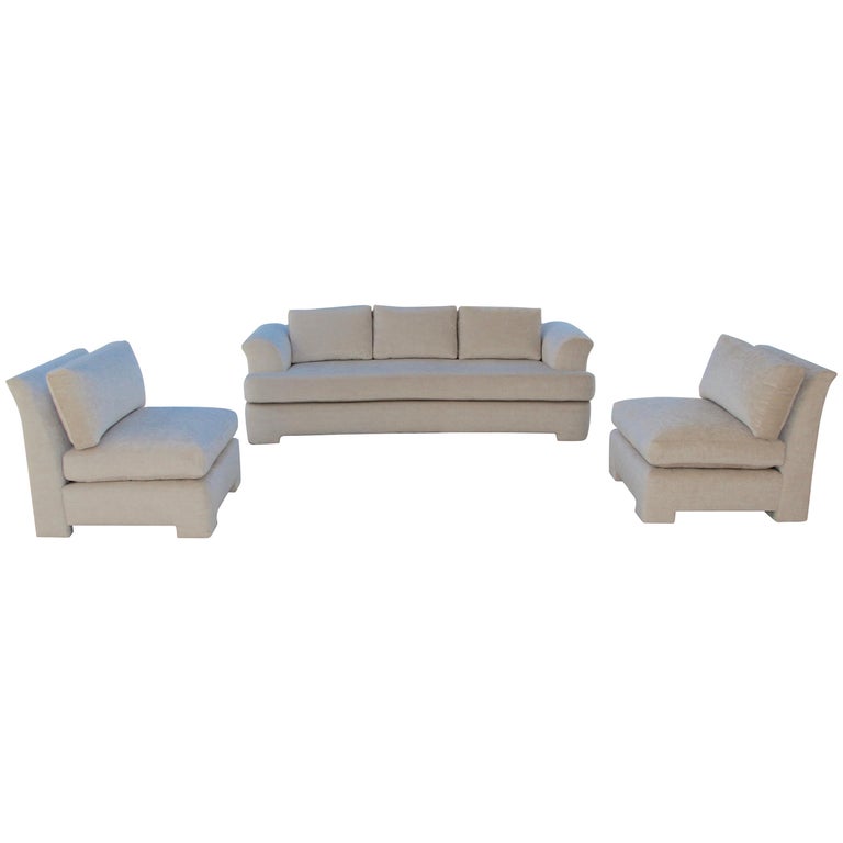 Marge Carson Sofa And Chairs For Sale At 1stdibs