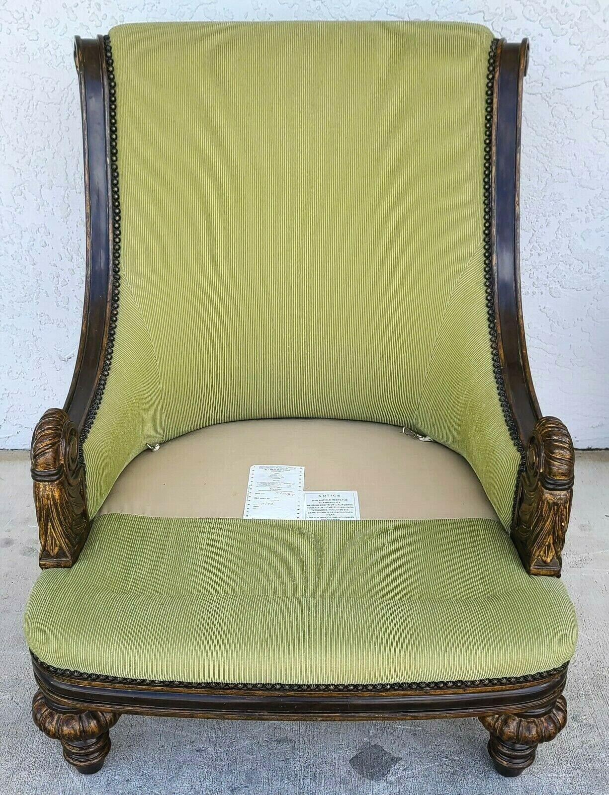 Marge Carson Huntington Manor Statement Lounge Chair Model HT49 For Sale 3