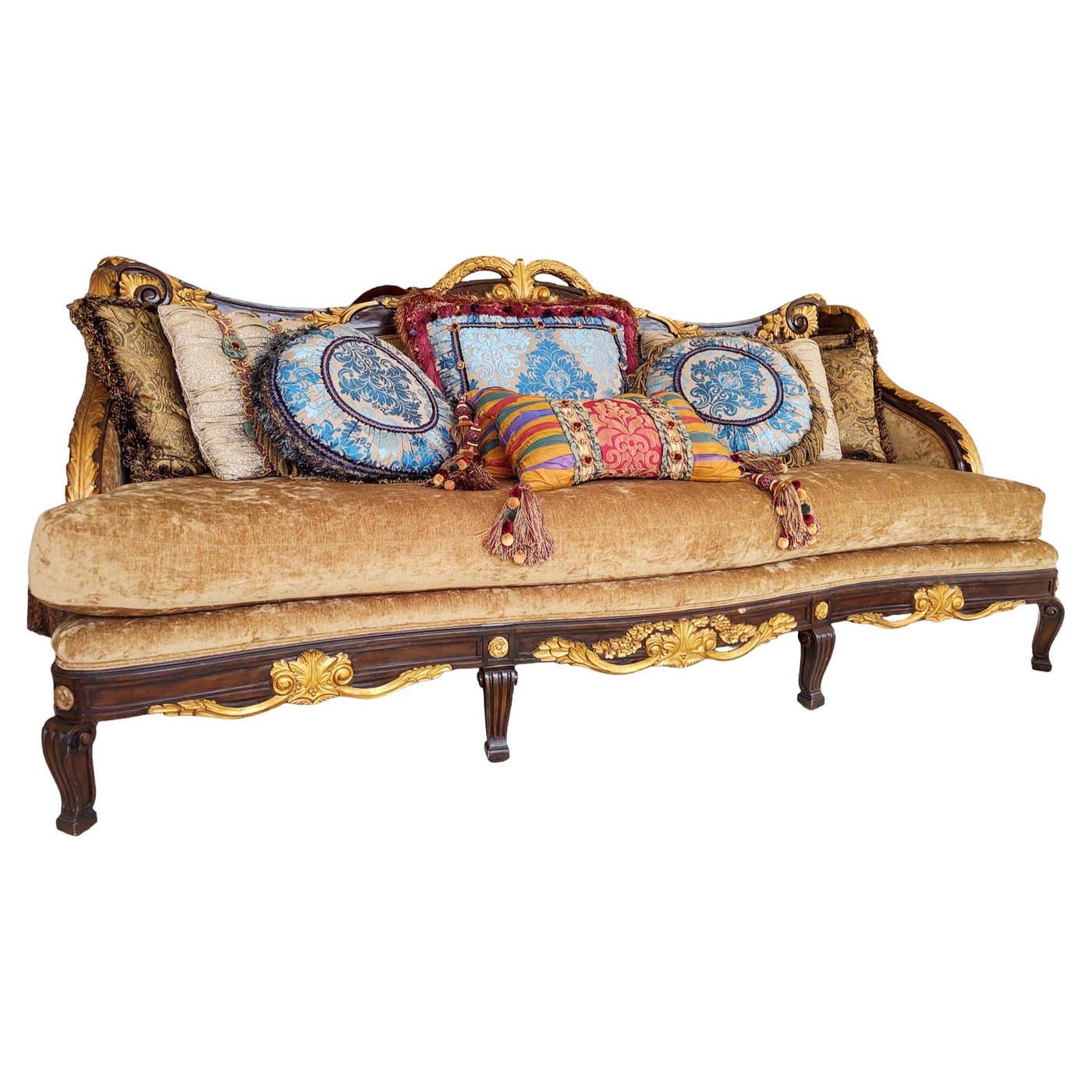 Marge Carson Italianate Sofa For Sale at 1stDibs