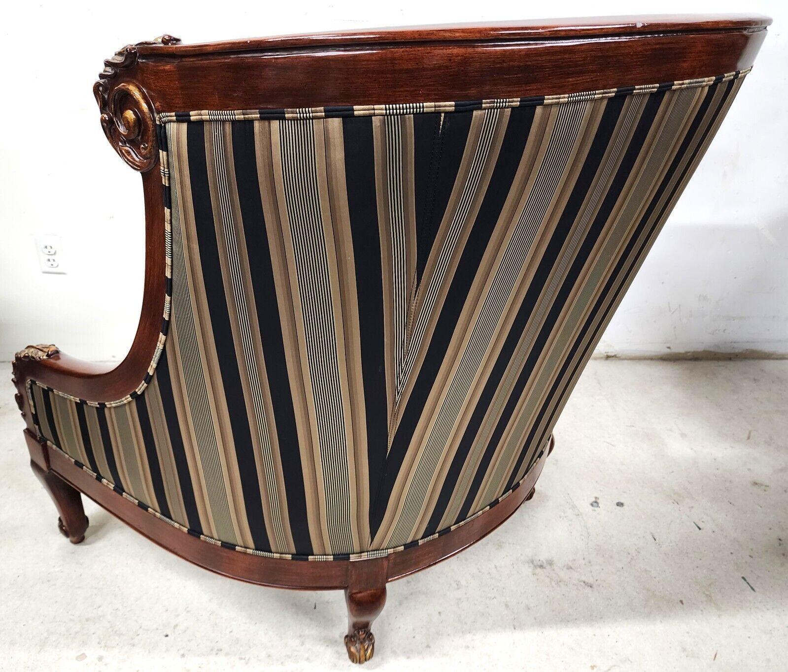Marge Carson Lounge Settee Chair 2