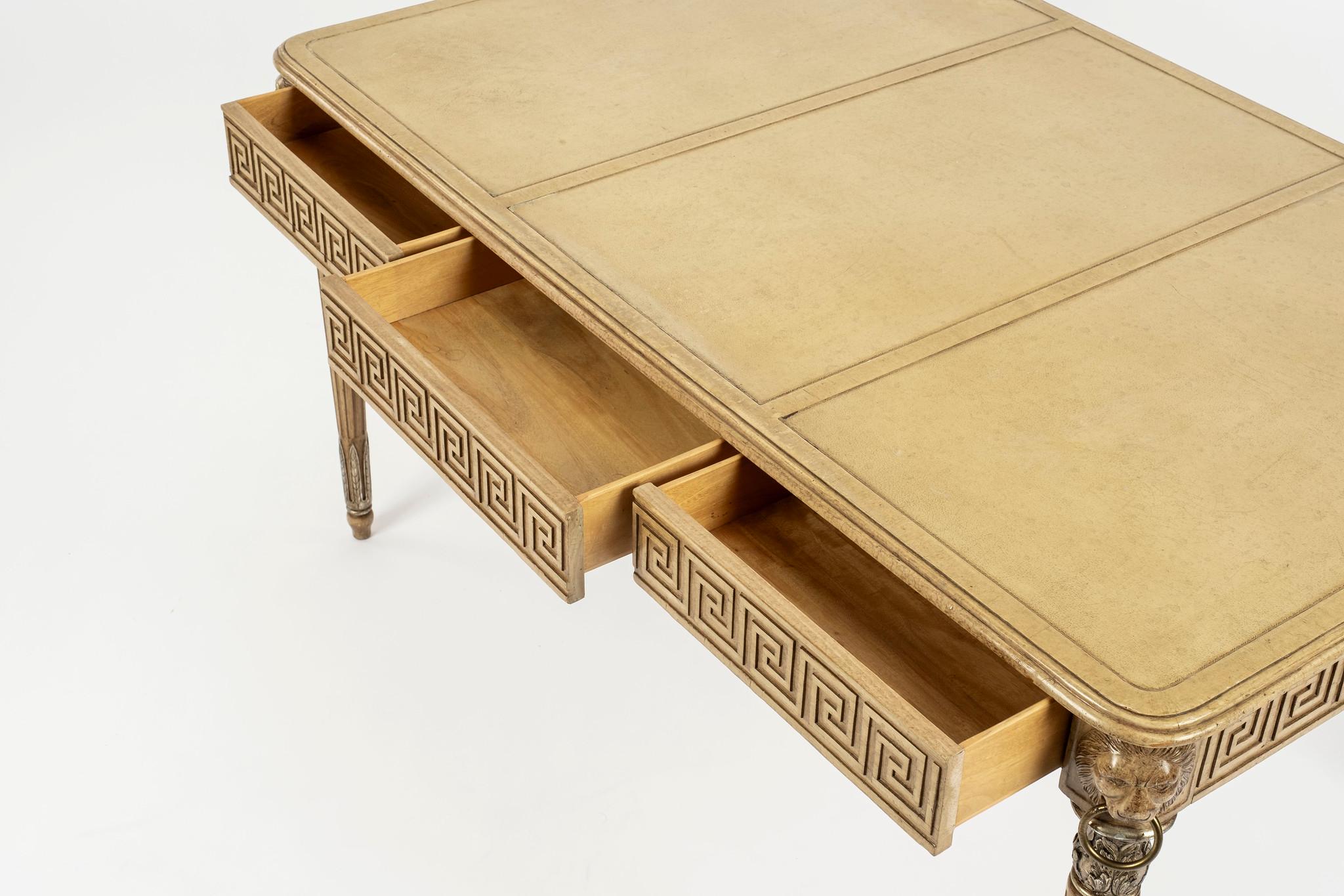 Marge Carson Neoclassical Style Desk 2