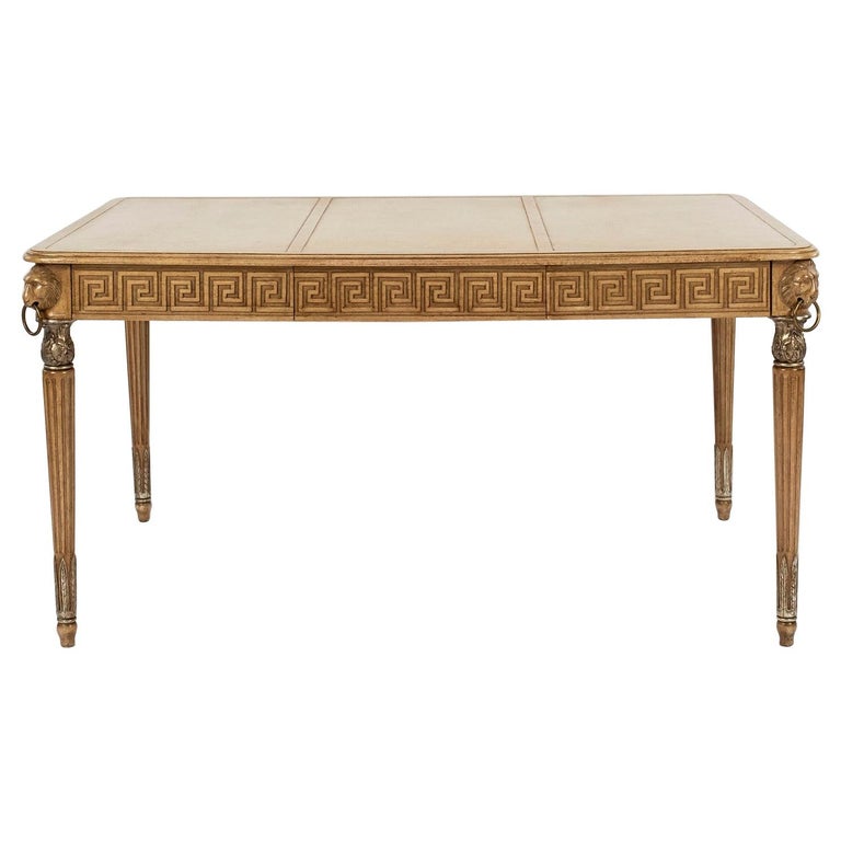 Marge Carson Neoclassical Style Desk at 1stDibs