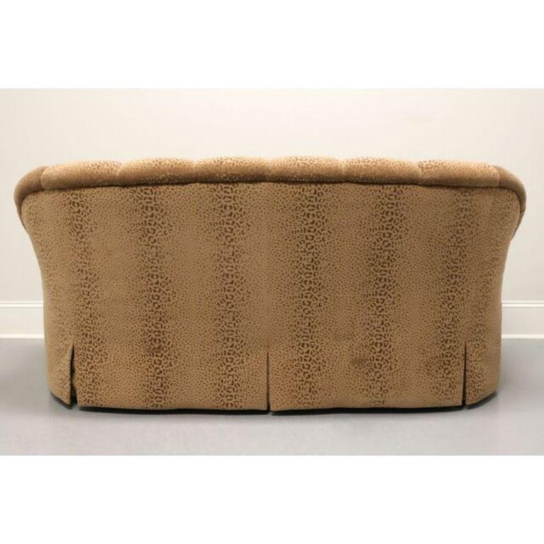 MARGE CARSON Transitional 74" Button Tufted Sofa For Sale at 1stDibs