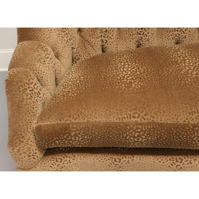MARGE CARSON Transitional 74" Button Tufted Sofa For Sale at 1stDibs carson leather sofa
