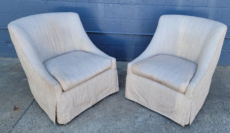 Marge Carson Upholstered Lounge Chairs For Sale 8
