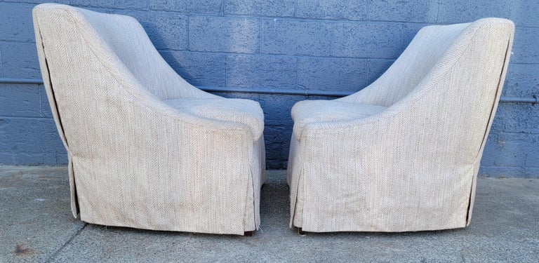 Modern Marge Carson Upholstered Lounge Chairs For Sale