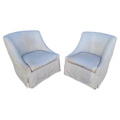 Marge Carson Upholstered Lounge Chairs