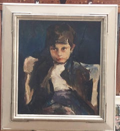 Boy Seated in a Chair