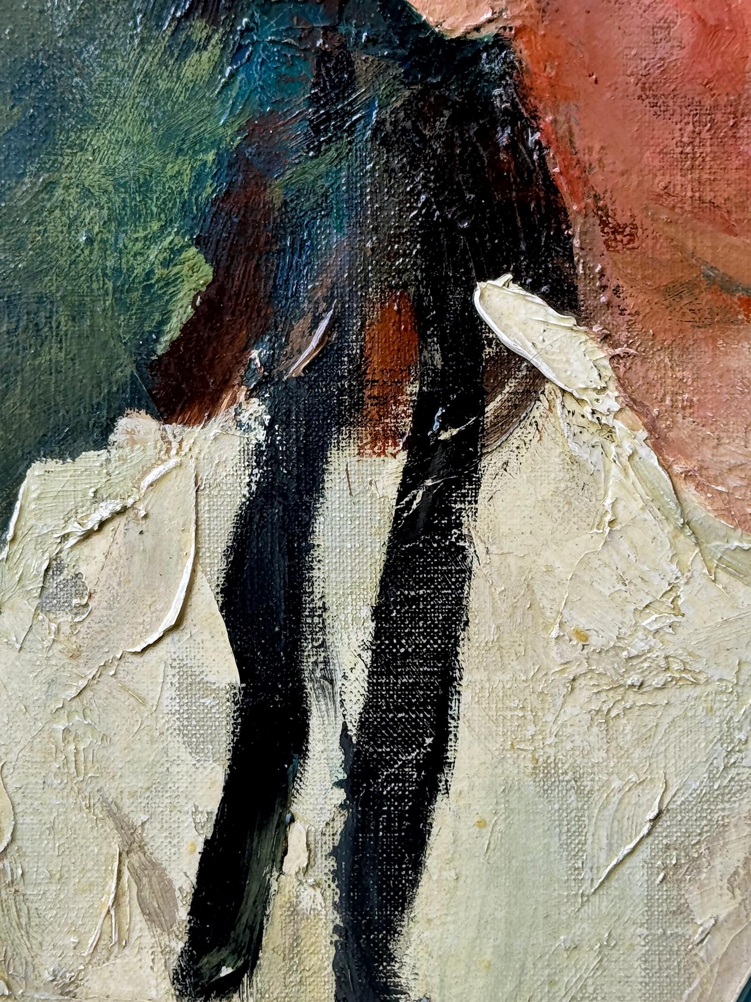 Portrait d'un garçon écossais  - Comme Robert Henri en vente 3