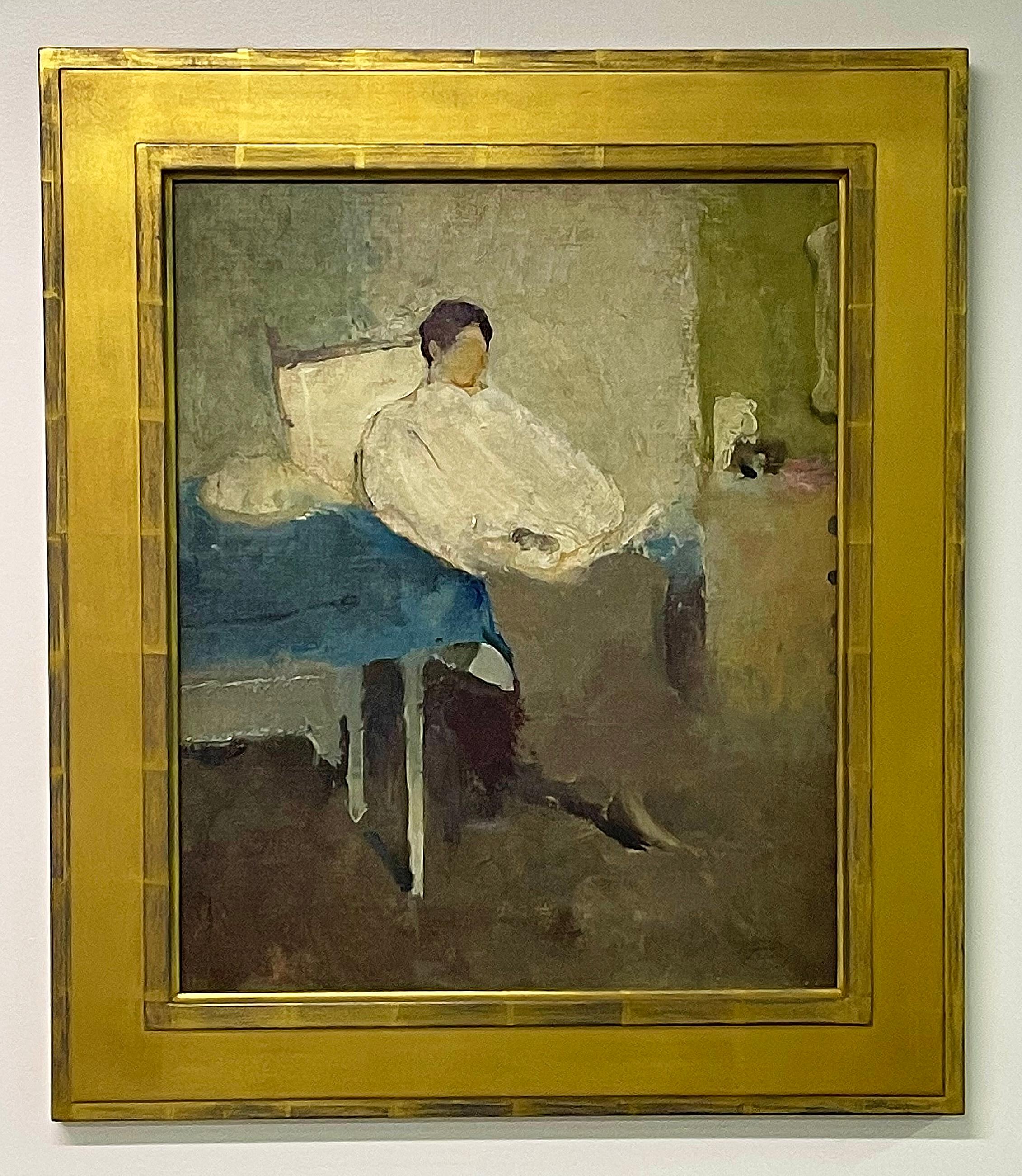 Seated Woman - Painting by Margery Austen Ryerson
