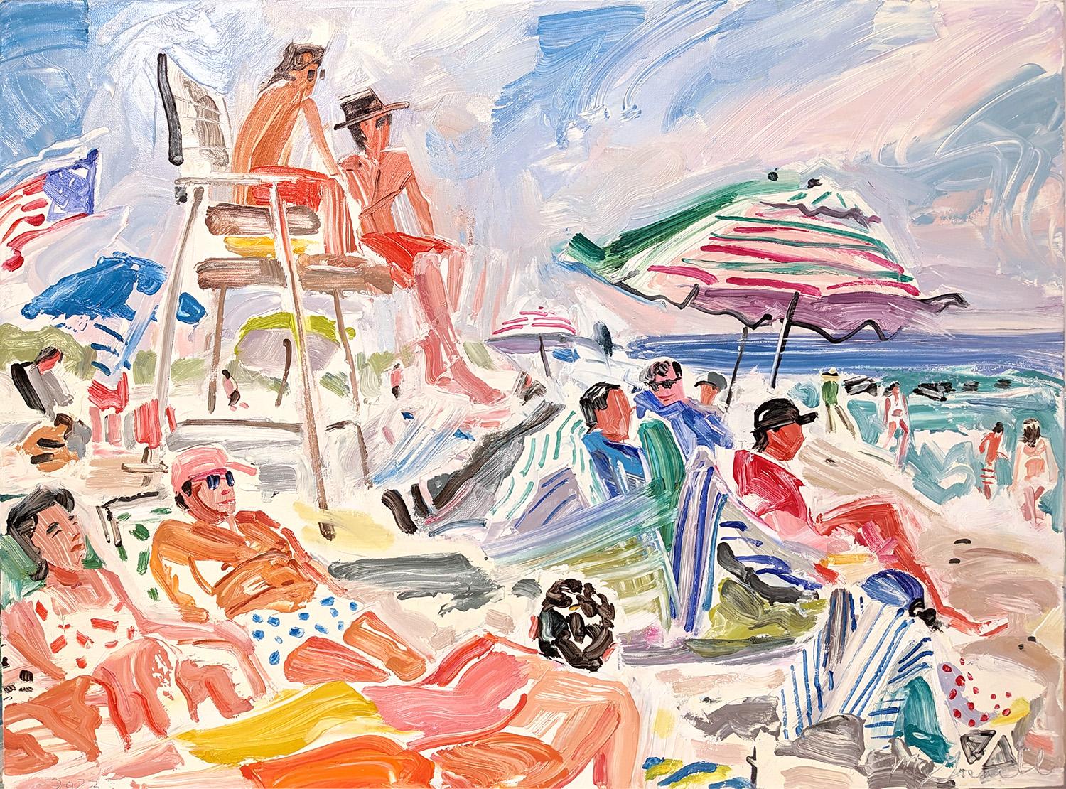 Molo 4 - Painting di Margery Gosnell-Qua