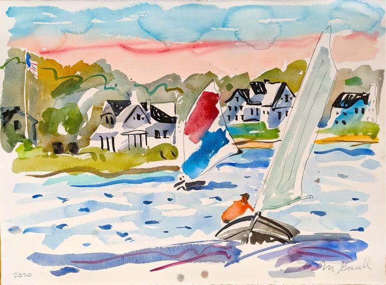 Margery GosnellQua Sailing Moriches Bay For Sale at 1stDibs