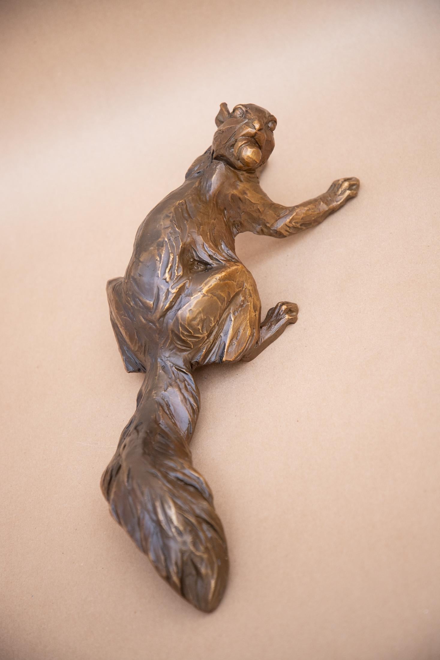 The Golden Acorn - Realist Sculpture by Margery Torrey