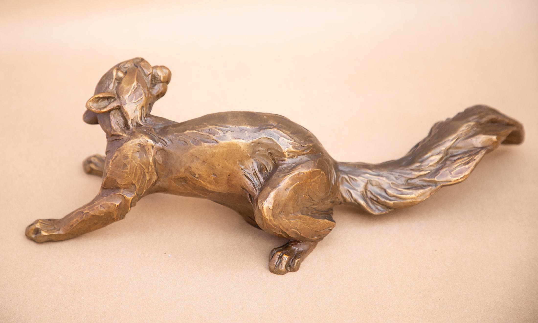 Signed/engraved by Artist on bronze base of sculpture with an edition number.
Open Edition #5