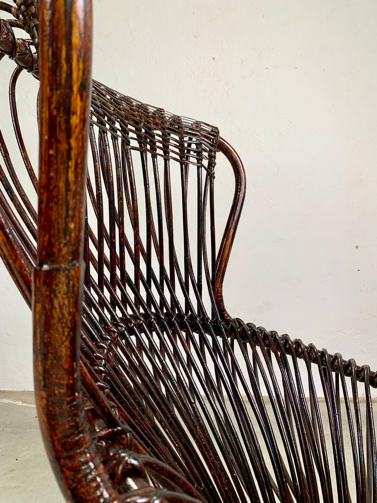 Margherita armchair by Franco Albini, Bonacina, Italy, 1950s 1