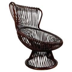 Margherita armchair by Franco Albini, Bonacina, Italy, 1950s