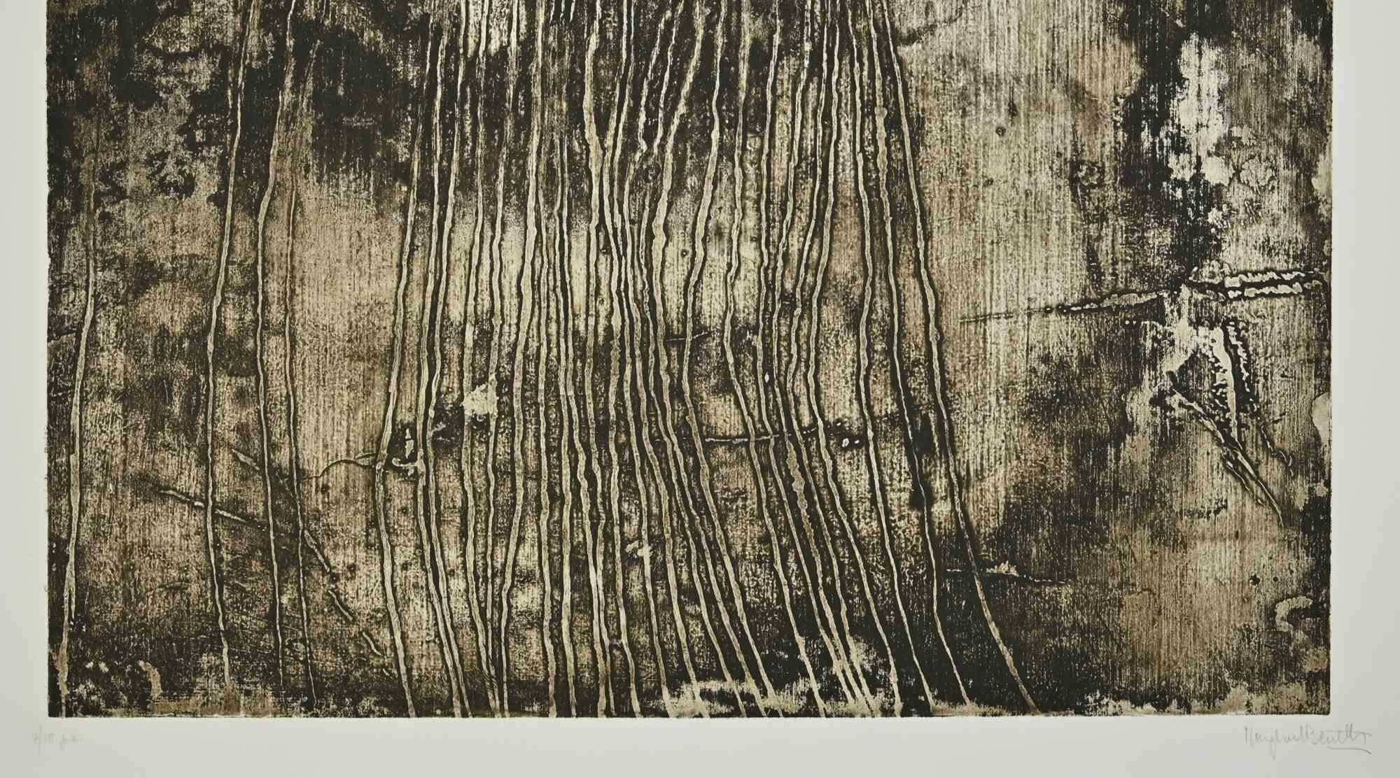 Abstract Composition - Etching by Margherita Benetti - 1974 For Sale 1