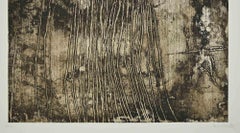 Abstract Composition - Etching by Margherita Benetti - 1974