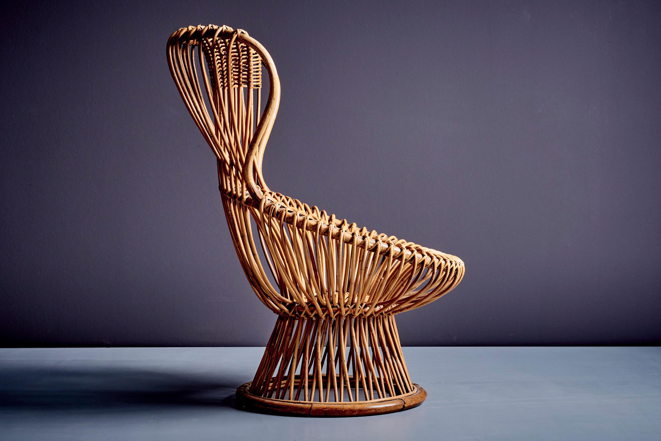 italien Chaise Margherita de Franco Albini pour v. Bonacina, Italie, 1951 en vente
