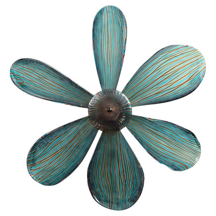 Margherita Illuminated Wall Sculpture by Cenedese For Sale