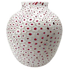 MARGHERITA, murrina vase by FRATELLI TOSO Murano, 1950 circa