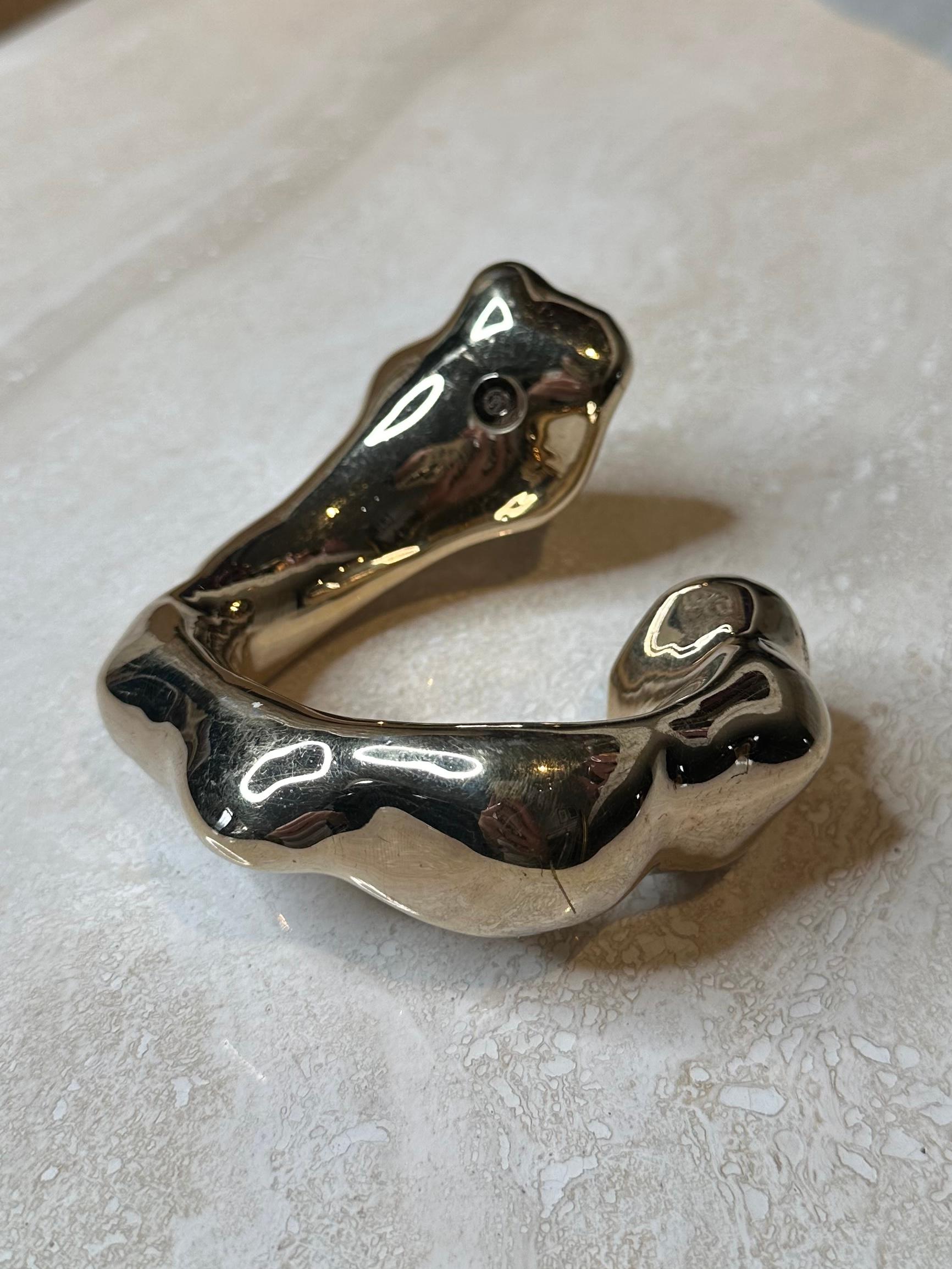Regency Bracelet jonc abstrait vintage Boho Margiela en vente