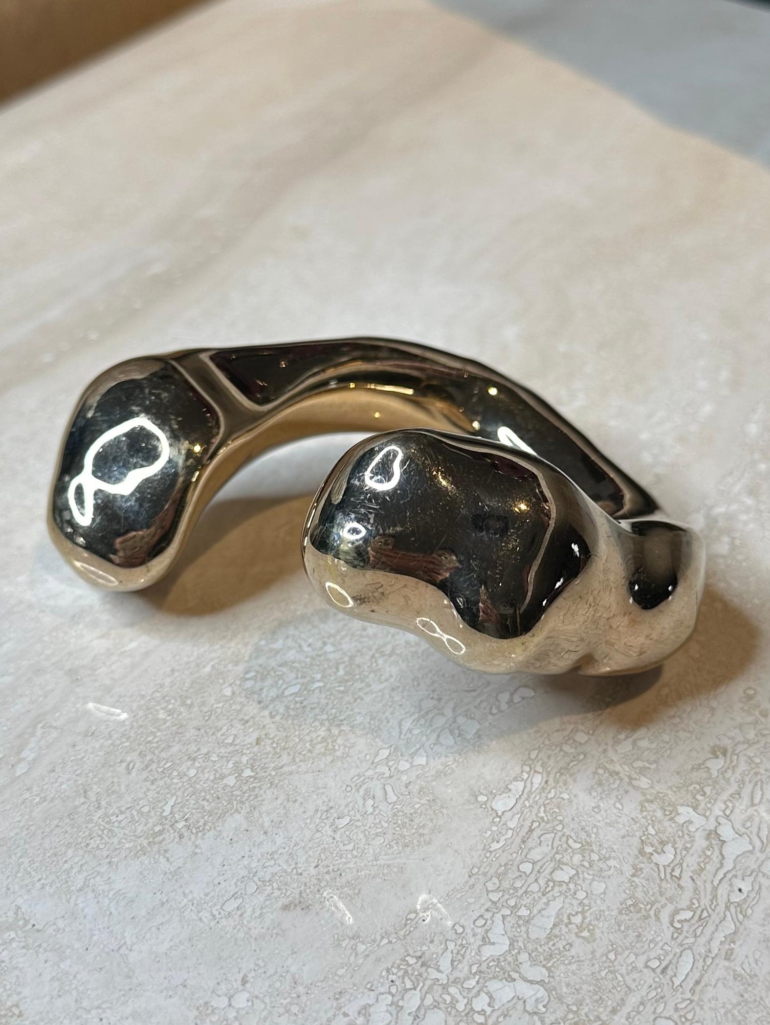 Bracelet jonc abstrait vintage Boho Margiela Unisexe en vente