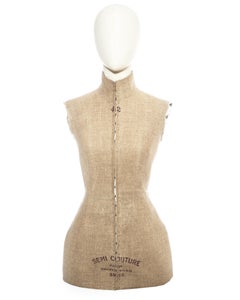 Corset Stockman Margiela Semi Couture en lin:: fw 1997