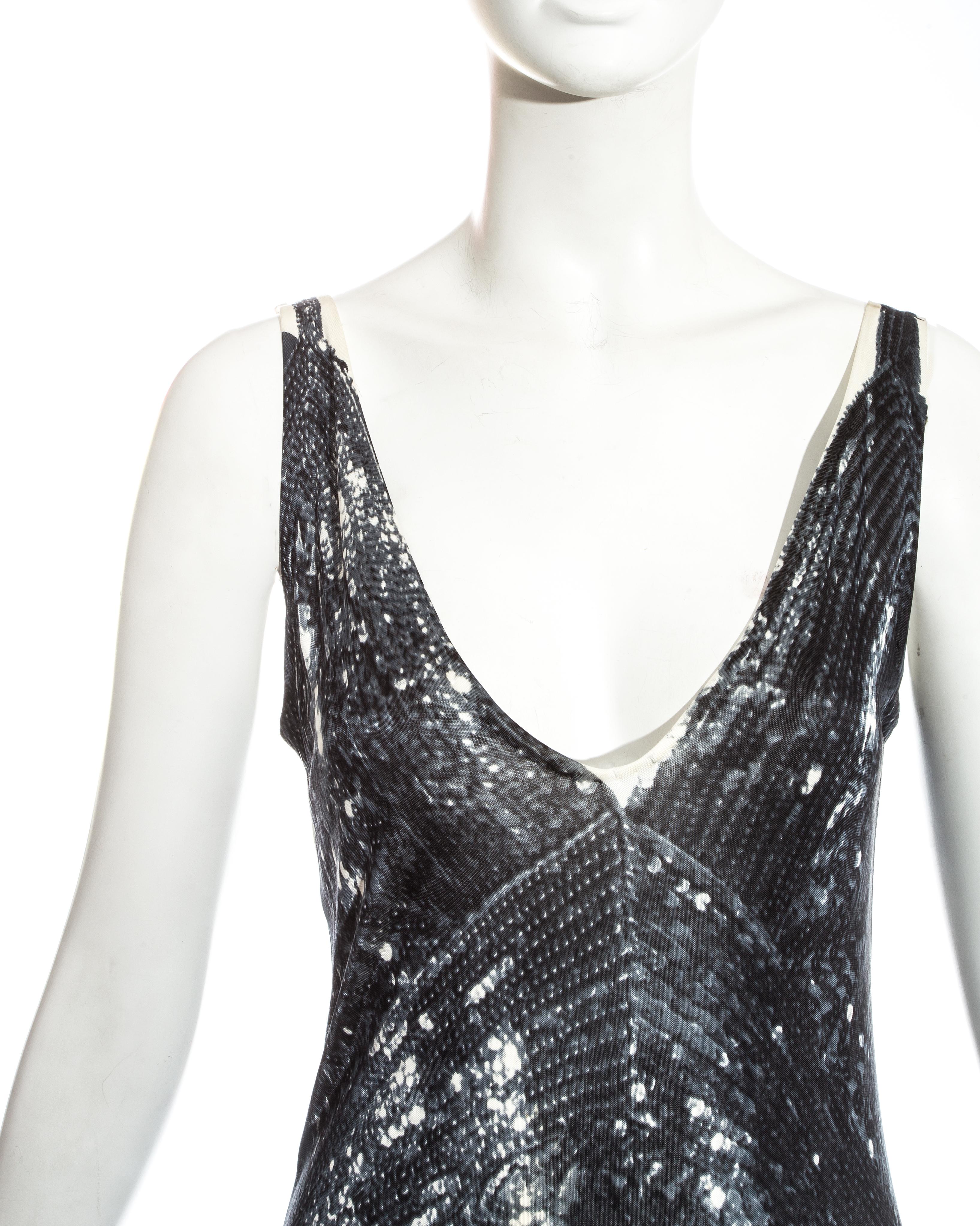 Margiela silk jersey Trompe-l'œil sequin vest, ss 1996 In Good Condition In London, GB