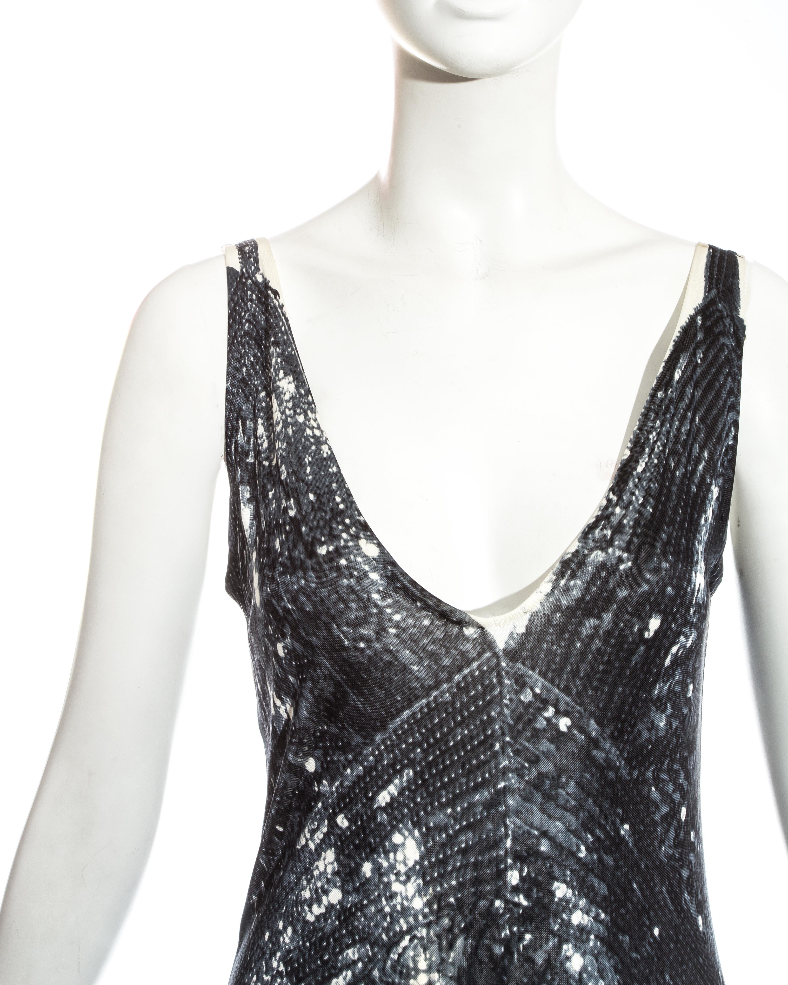 Margiela silk jersey Trompe-l'œil sequin vest, ss 1996  In Good Condition In London, GB