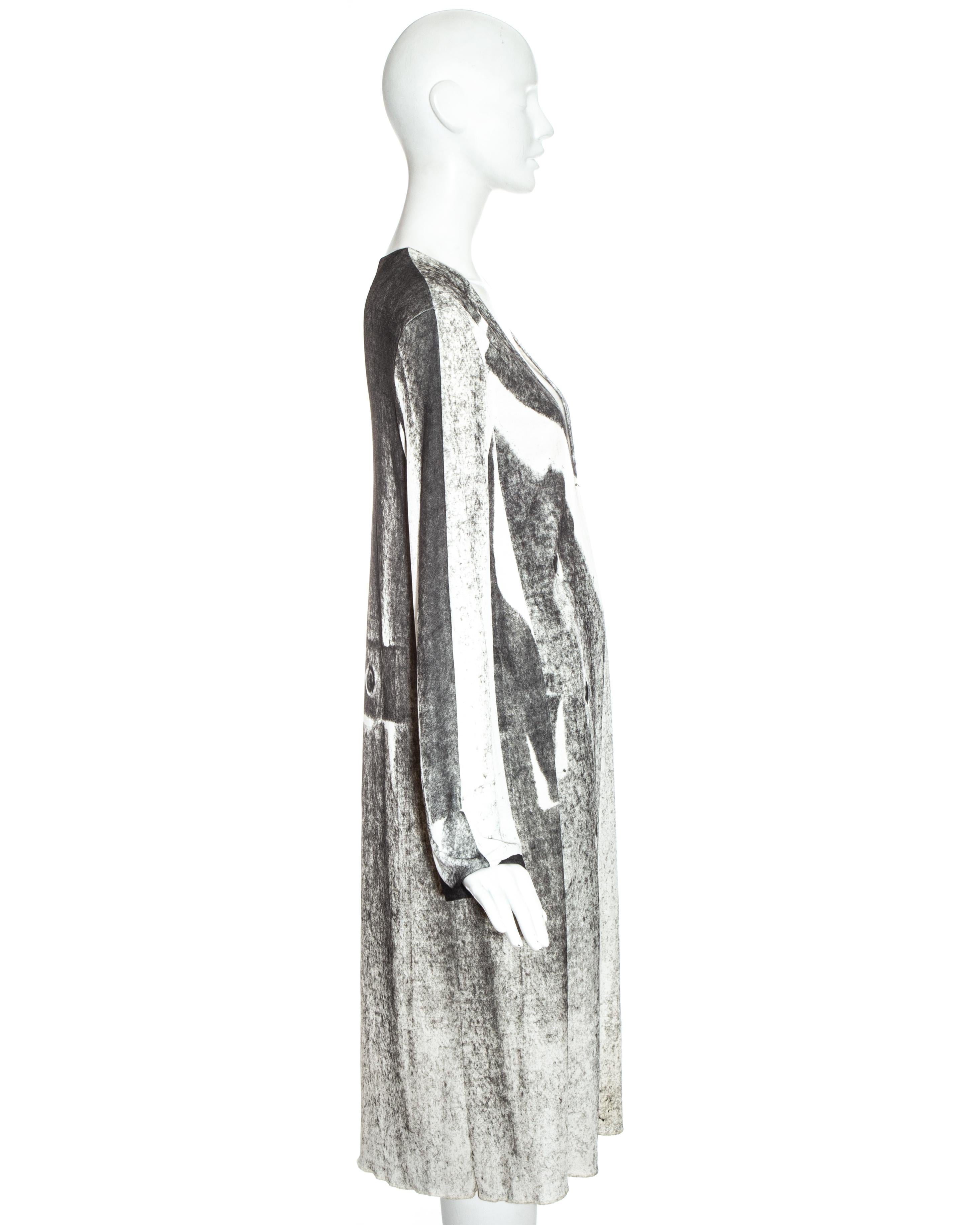 Margiela trompe l'oeil printed jersey jacket, ss 1996 For Sale at ...