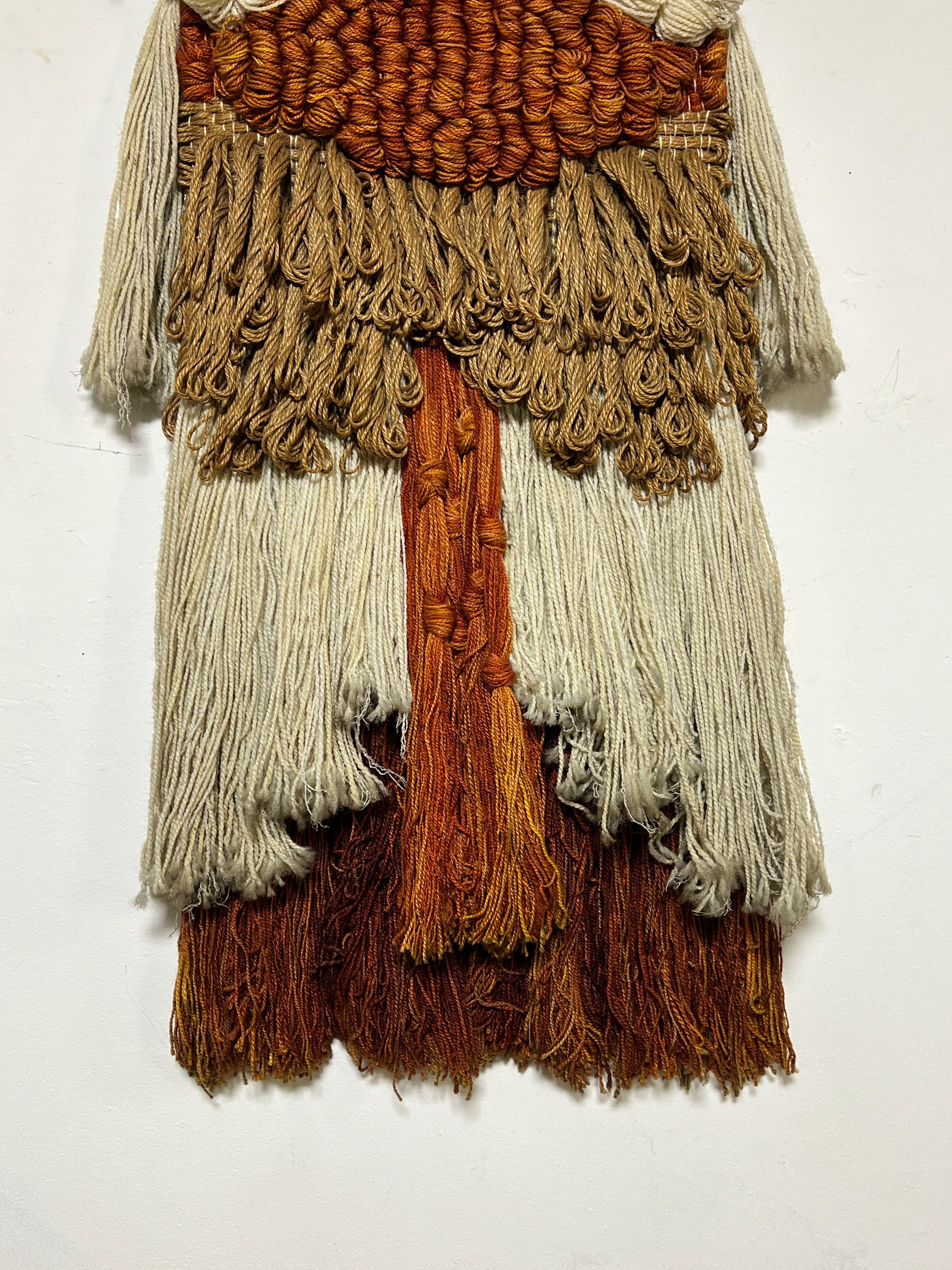 Textile Margo Farrin O'Connor, cintre d'art mural des années 1970 en vente