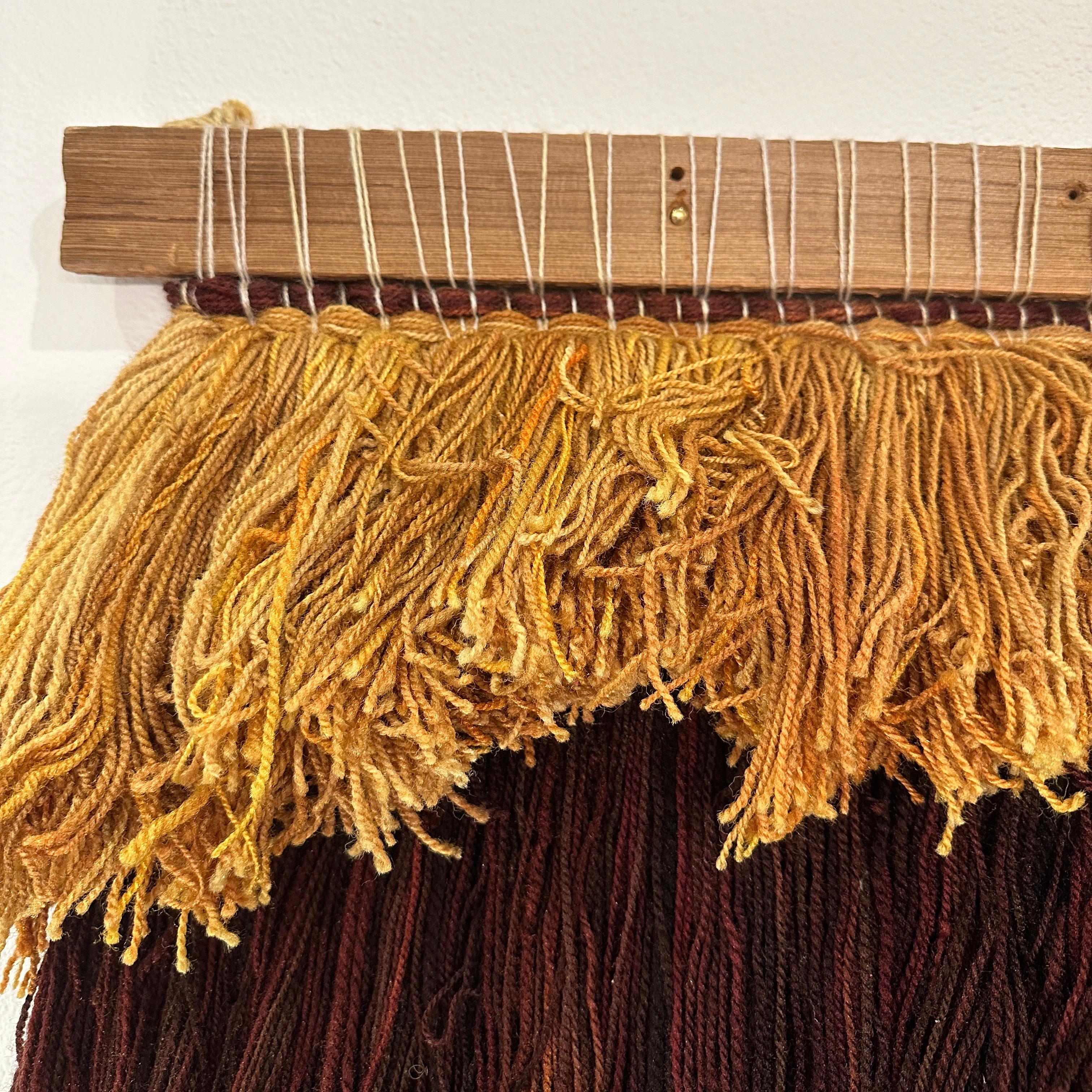 Organic Modern Margo Farrin O’Connor for Ted Morris & Associates Large Fiber Art Wall Hanging