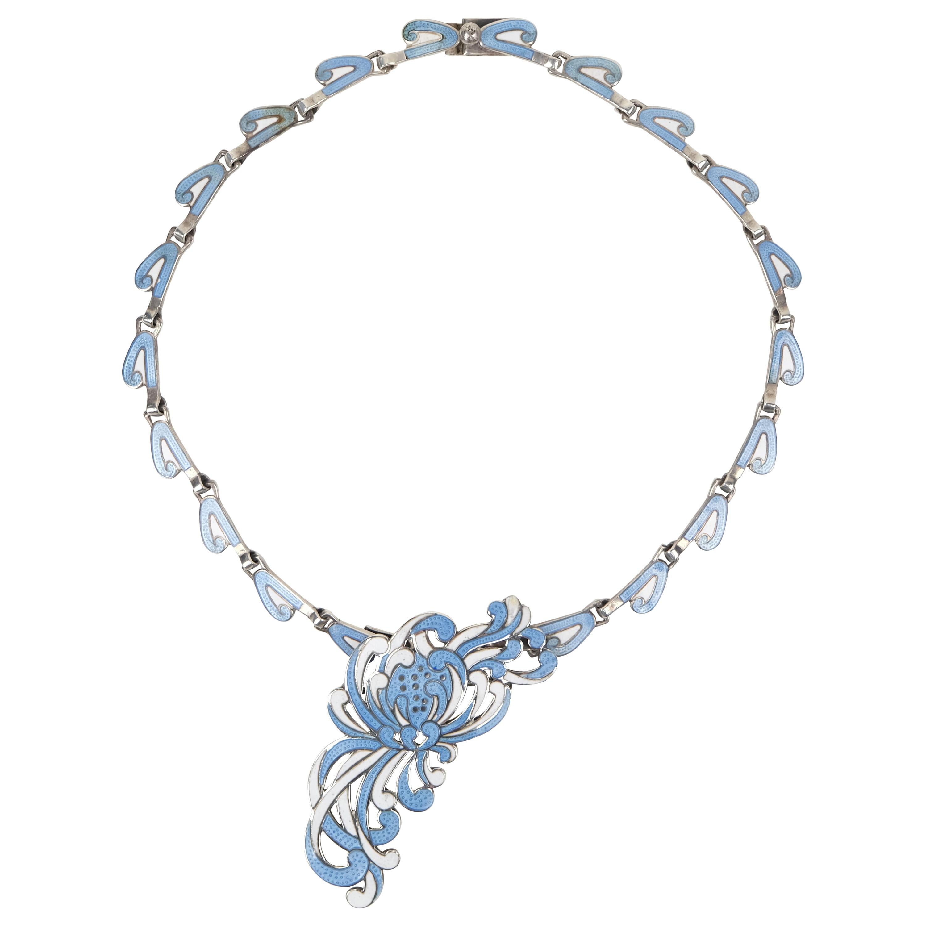 Margot De Taxco Sterling Silver Modernist Necklace at 1stDibs | margot ...