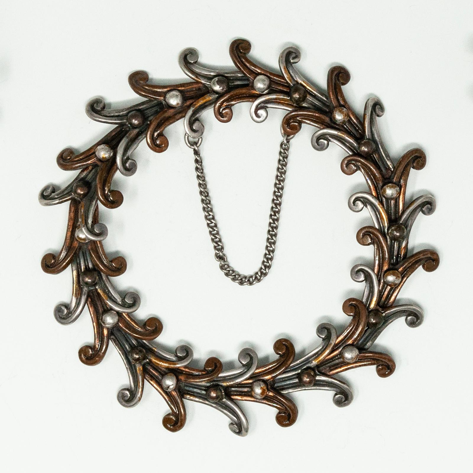 Margot de Taxco Sterling Silver Bracelet and Earring Set im Zustand „Gut“ im Angebot in Point Richmond, CA